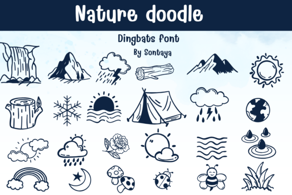 Bring the Outdoors In: A Deep Dive into Nature Doodle Fonts