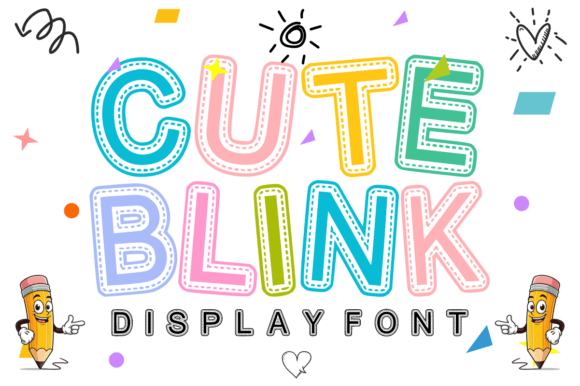 Cute Blink: The Playful Font That Feels Like Handmade Joy