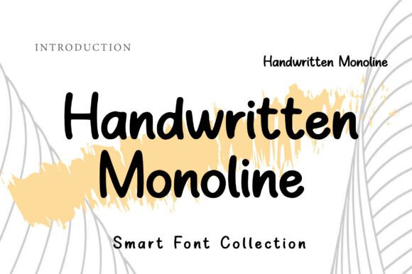 Handwritten Monoline: The Clean, Friendly Font for Modern Designers