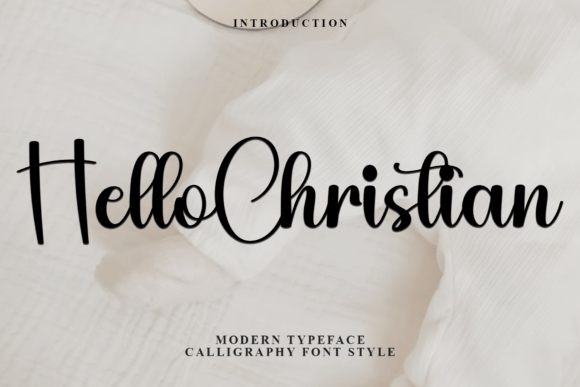 Hello Christian: The Font That Feels Like a Handwritten Note