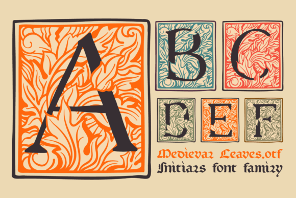 Medieval Leaves: A Font Rooted in Artistic History