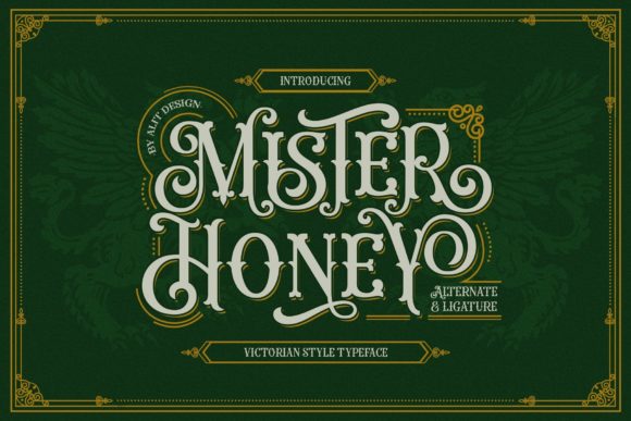 Mister Honey: The Blackletter Font with Victorian Soul