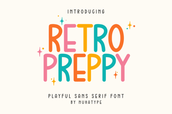 Retro Preppy: The Understated Font for Modern Creators