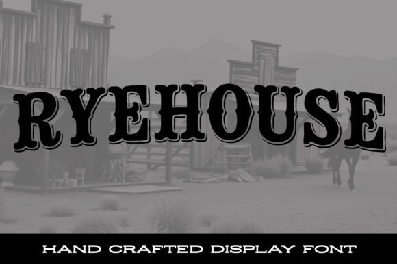 Ryehouse: A Font That Feels Like a Campfire Story