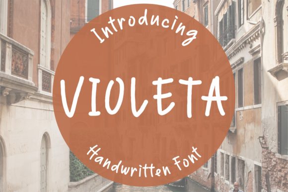 The Violeta Font: Handwritten Charm for Your Creative Projects