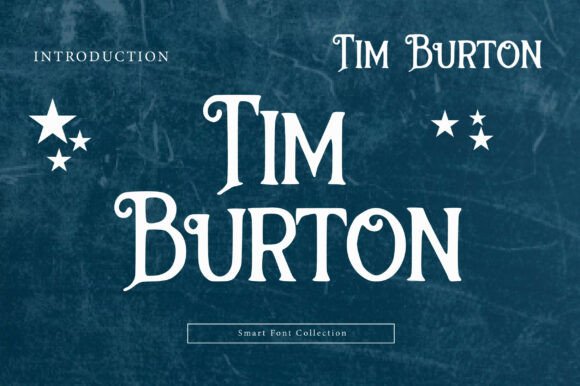 Tim Burton Font: Crafting Whimsical Gothic Design