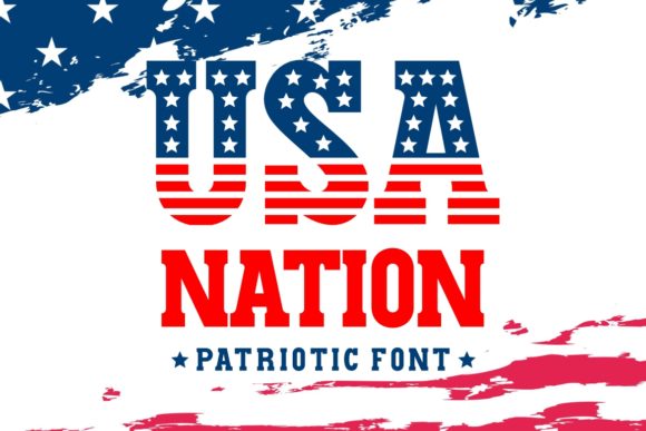 USA Nation: The Bold Typeface Your Patriot Projects Need